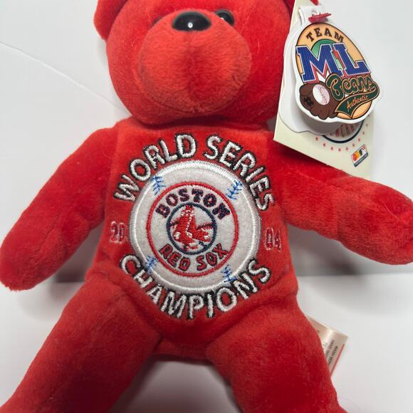 MLB 2004‎ World Series Official Red Sox Bear - Picture 2 of 7